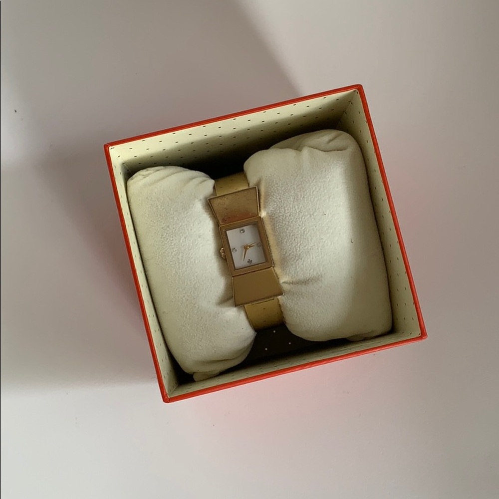 Kate Spade gold bow watch